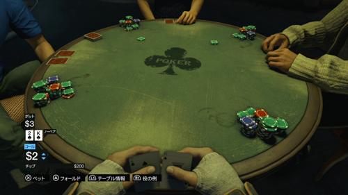 ウォッチドッグス ポーカー 利用不可の影響について考察